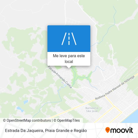 Estrada Da Jaqueira mapa