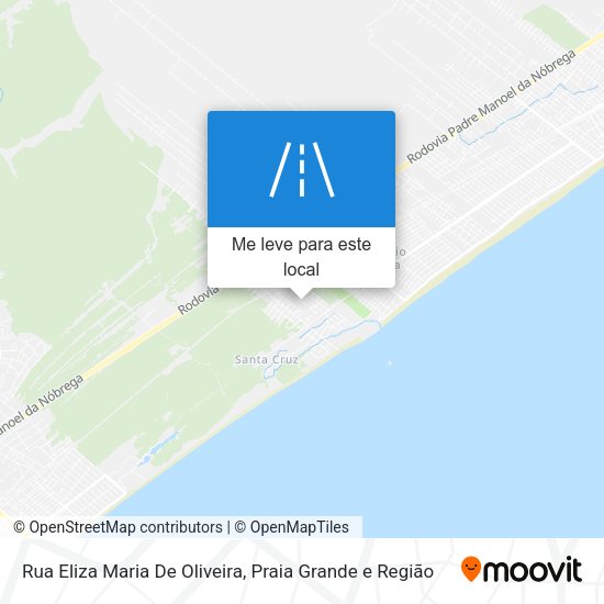 Rua Eliza Maria De Oliveira mapa