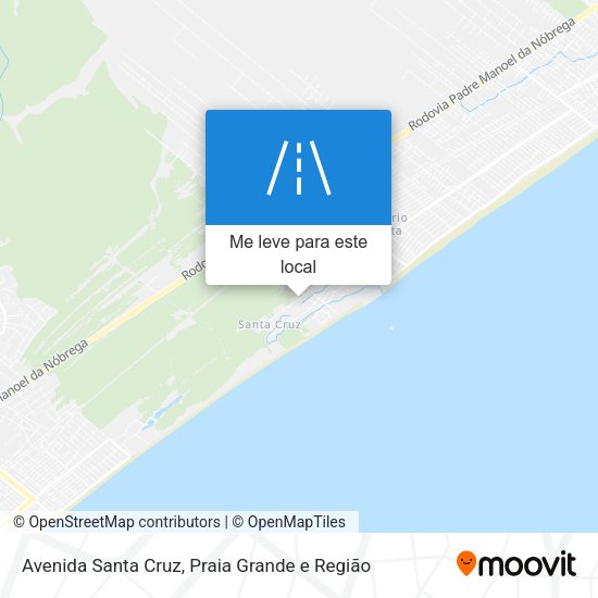Avenida Santa Cruz mapa