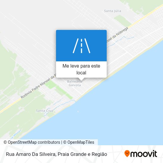 Rua Amaro Da Silveira mapa
