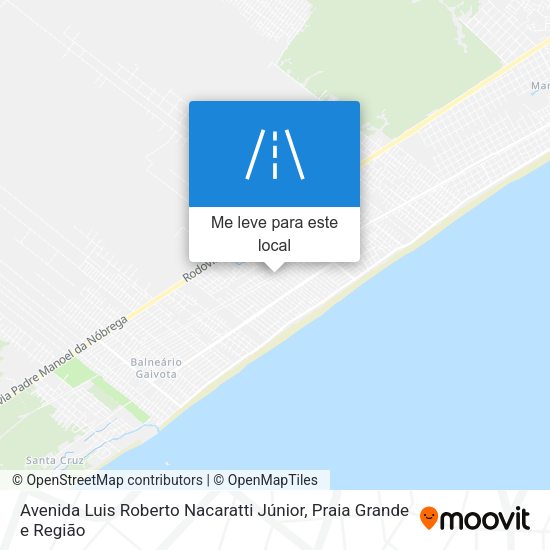 Avenida Luis Roberto Nacaratti Júnior mapa