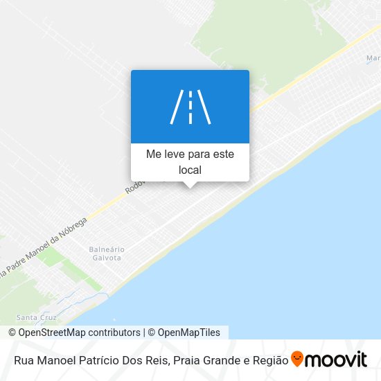 Rua Manoel Patrício Dos Reis mapa
