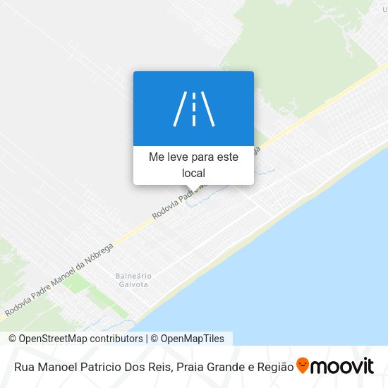 Rua Manoel Patricio Dos Reis mapa