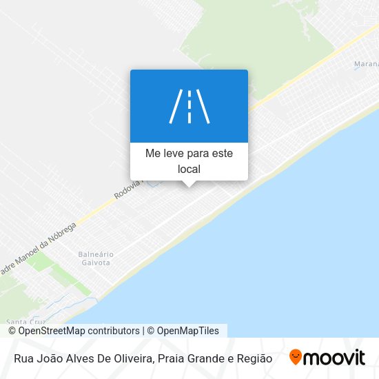 Rua João Alves De Oliveira mapa