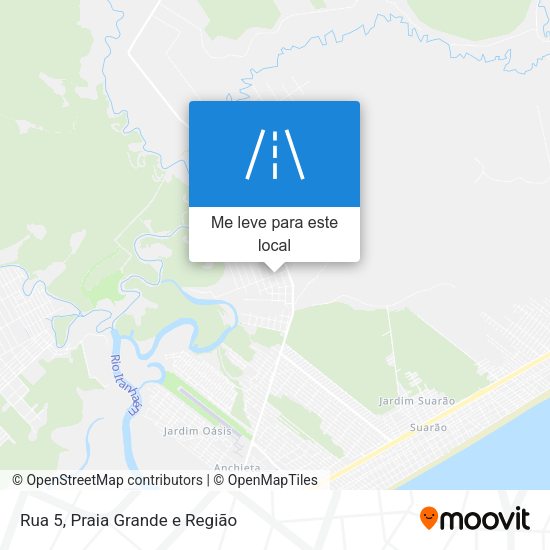 Rua 5 mapa