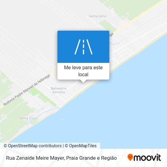 Rua Zenaide Meire Mayer mapa