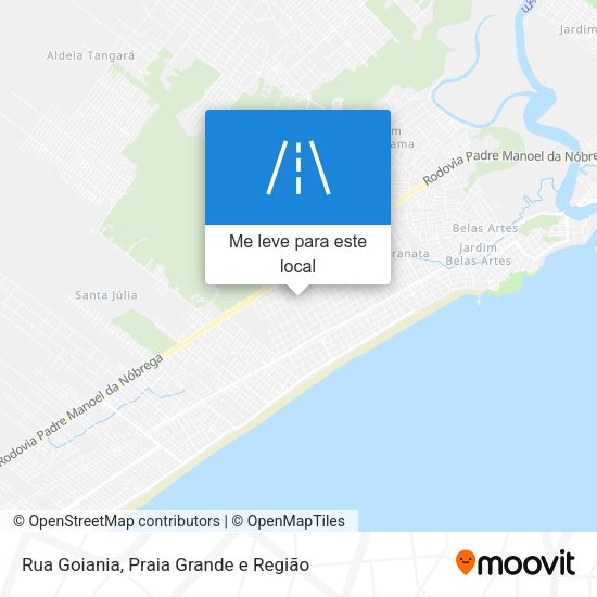 Rua Goiania mapa