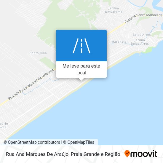 Rua Ana Marques De Araújo mapa