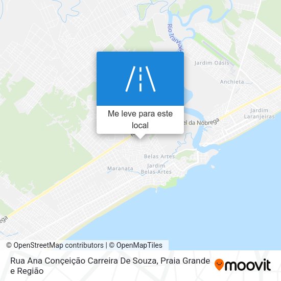 Rua Ana Conçeição Carreira De Souza mapa