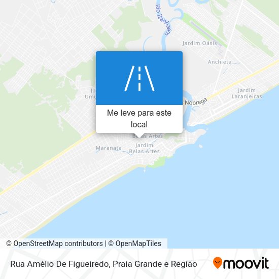 Rua Amélio De Figueiredo mapa