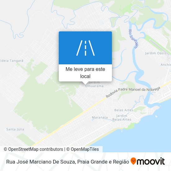 Rua José Marciano De Souza mapa