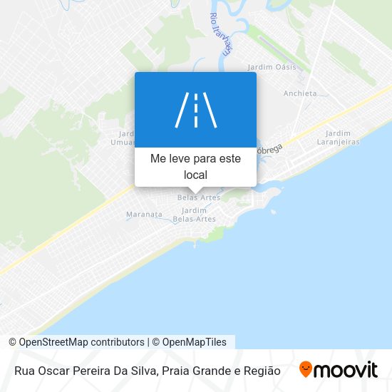 Rua Oscar Pereira Da Silva mapa