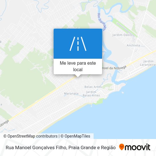 Rua Manoel Gonçalves Filho mapa