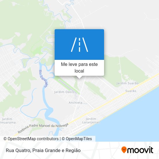 Rua Quatro mapa