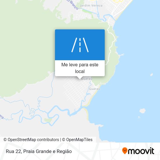 Rua 22 mapa