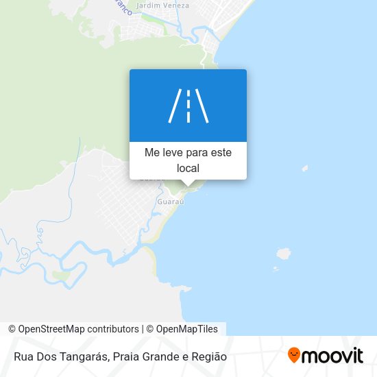 Rua Dos Tangarás mapa