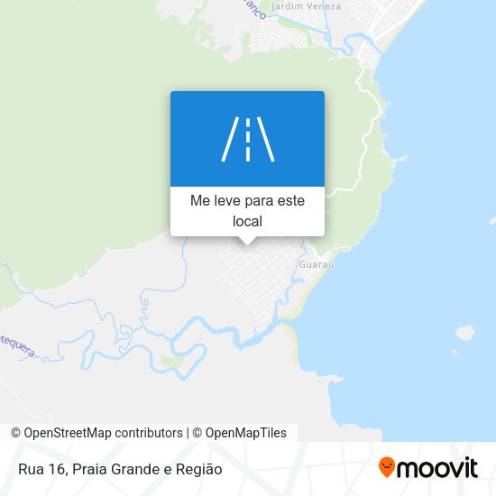Rua 16 mapa