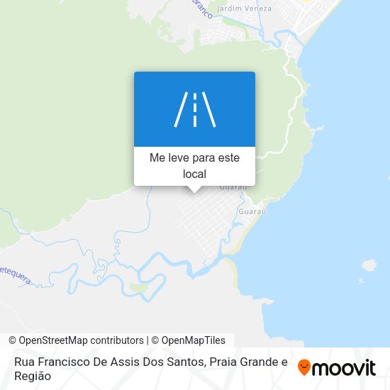 Rua Francisco De Assis Dos Santos mapa