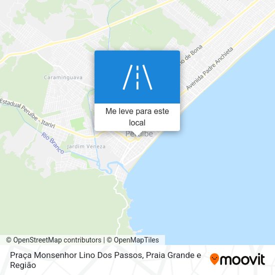 Praça Monsenhor Lino Dos Passos mapa