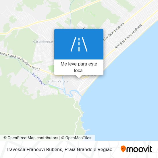 Travessa Franeuvi Rubens mapa