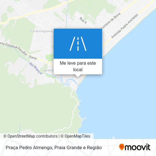 Praça Pedro Almengo mapa
