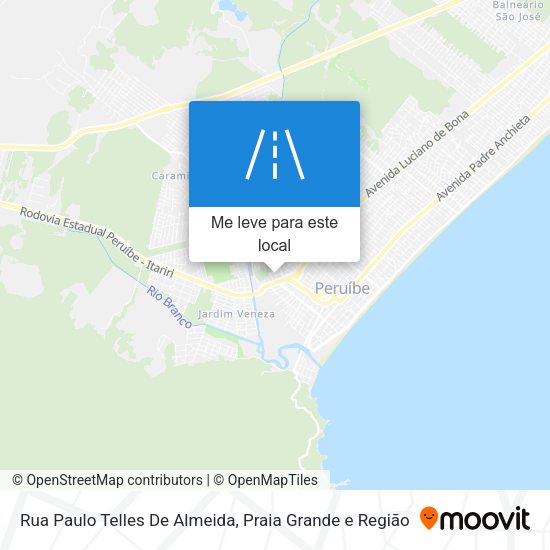 Rua Paulo Telles De Almeida mapa