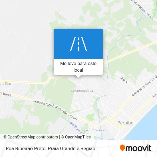 Rua Ribeirão Preto mapa