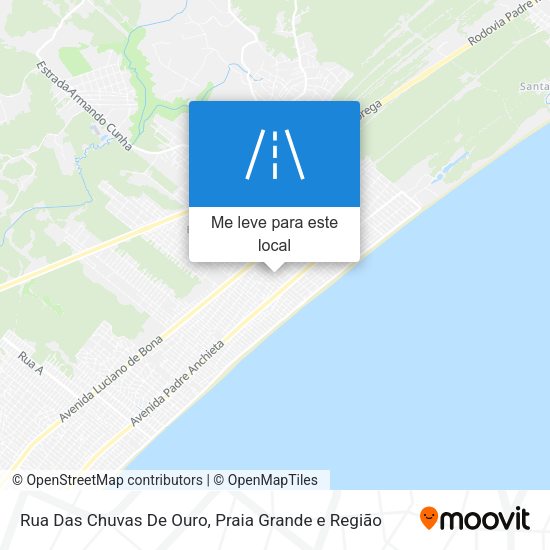 Rua Das Chuvas De Ouro mapa