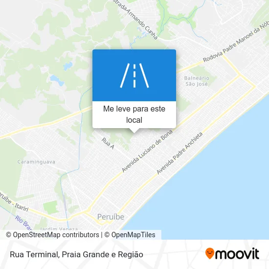Rua Terminal mapa