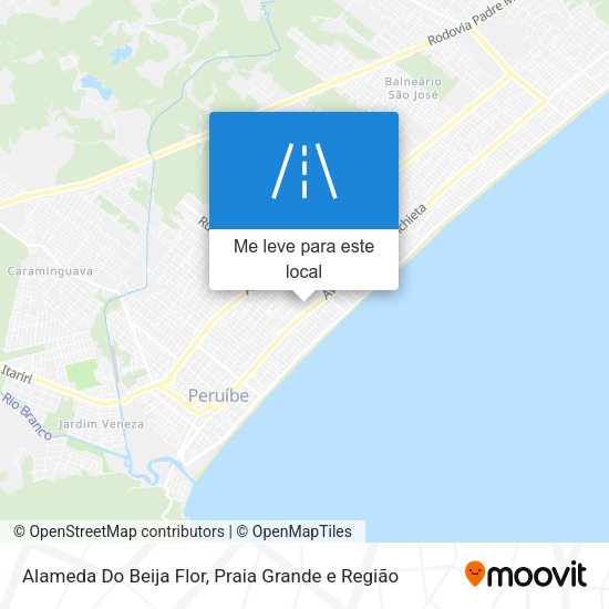 Alameda Do Beija Flor mapa
