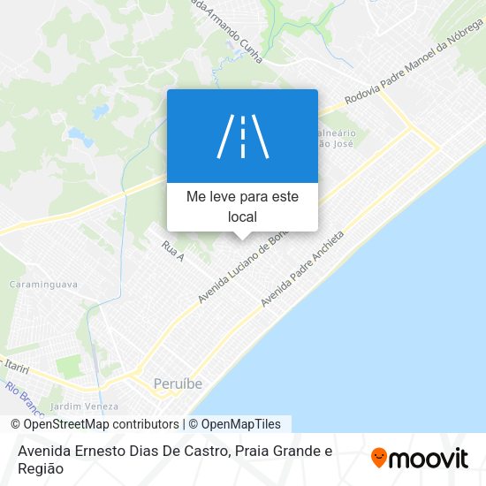 Avenida Ernesto Dias De Castro mapa