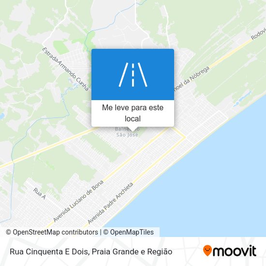 Rua Cinquenta E Dois mapa