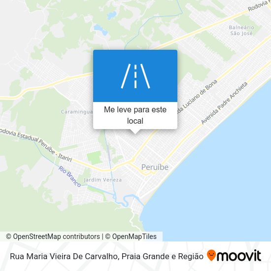 Rua Maria Vieira De Carvalho mapa