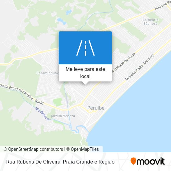 Rua Rubens De Oliveira mapa