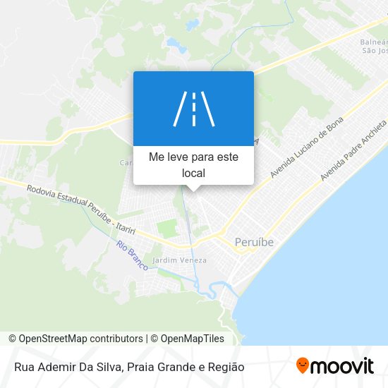 Rua Ademir Da Silva mapa