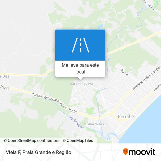 Viela F mapa