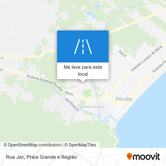 Rua Jec mapa
