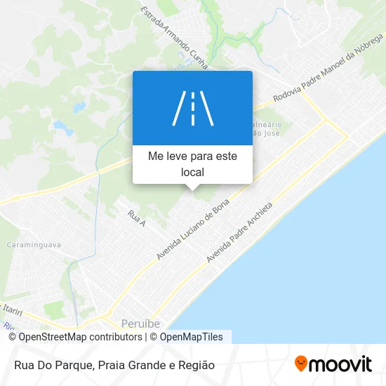 Rua Do Parque mapa