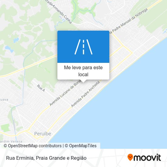 Rua Ermínia mapa