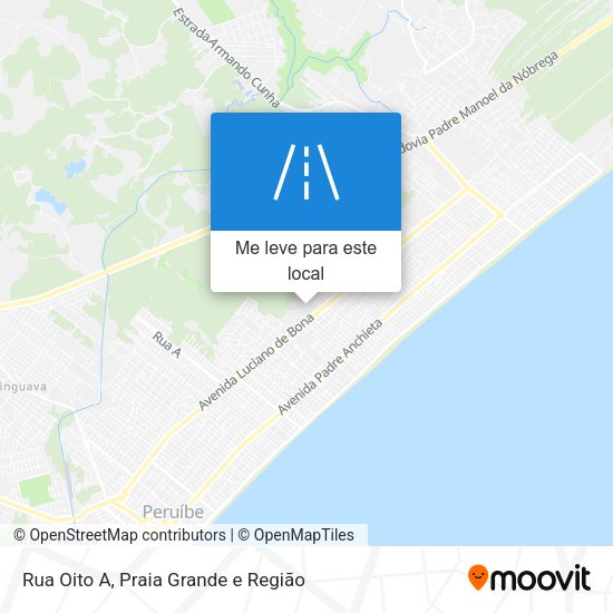 Rua Oito A mapa
