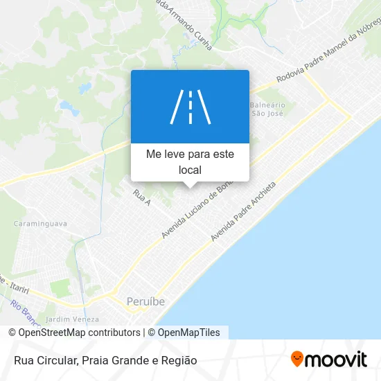 Rua Circular mapa