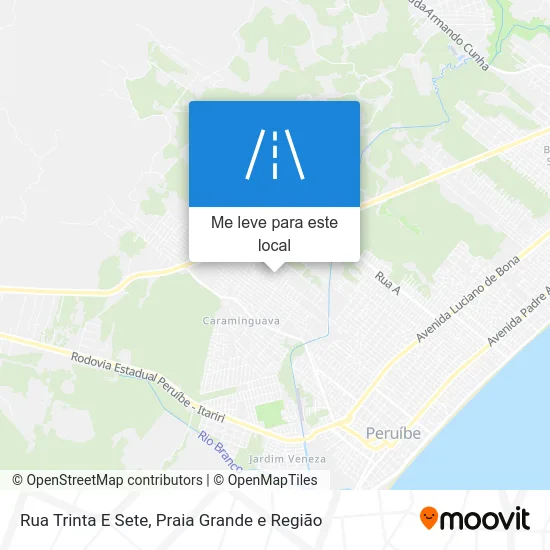 Rua Trinta E Sete mapa