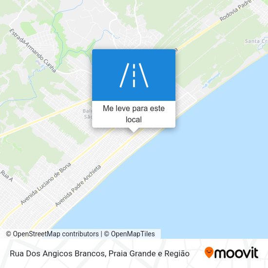 Rua Dos Angicos Brancos mapa