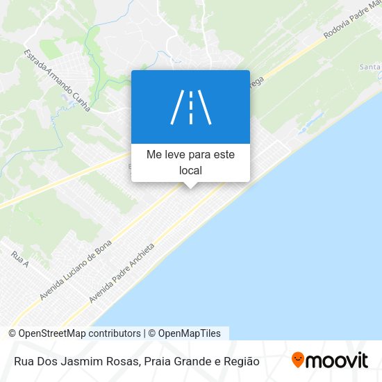 Rua Dos Jasmim Rosas mapa