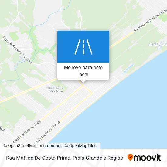 Rua Matilde De Costa Prima mapa