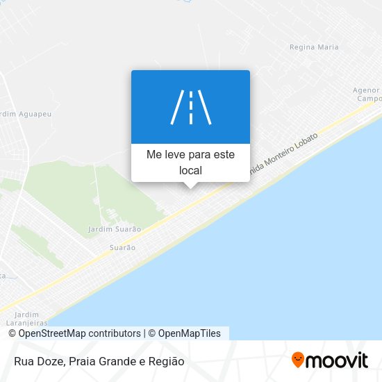 Rua Doze mapa