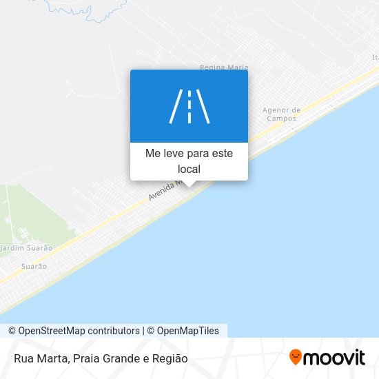 Rua Marta mapa