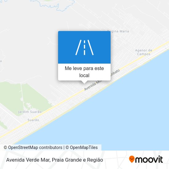 Avenida Verde Mar mapa