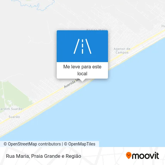 Rua Maria mapa
