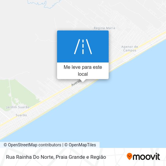 Rua Rainha Do Norte mapa